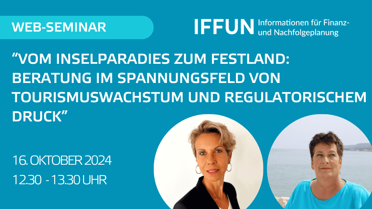 Webinar über Tourismuswachstum und Regulierungsdruck