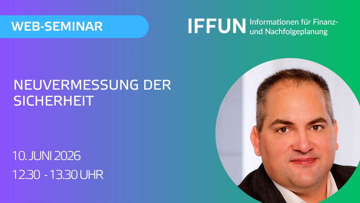 Web-Seminar: Sicherheit neu vermessen, 10. Juni 2026