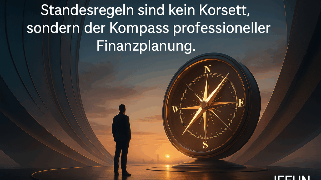 Person betrachtet riesigen Kompass bei Sonnenuntergang.