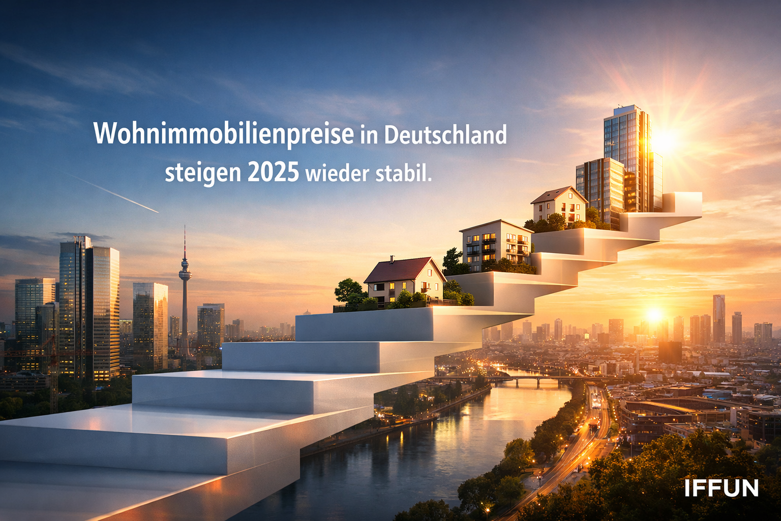 Immobilienpreise in Deutschland steigen bis 2025.