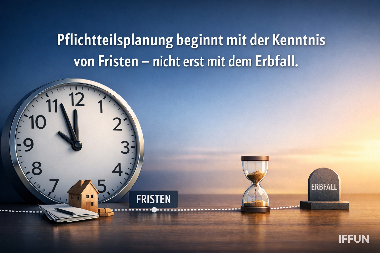 Pflichtteilsplanung: Fristen kennen vor Erbfall.