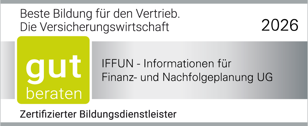Zertifizierter Bildungsdienstleister 2026, gut beraten Siegel