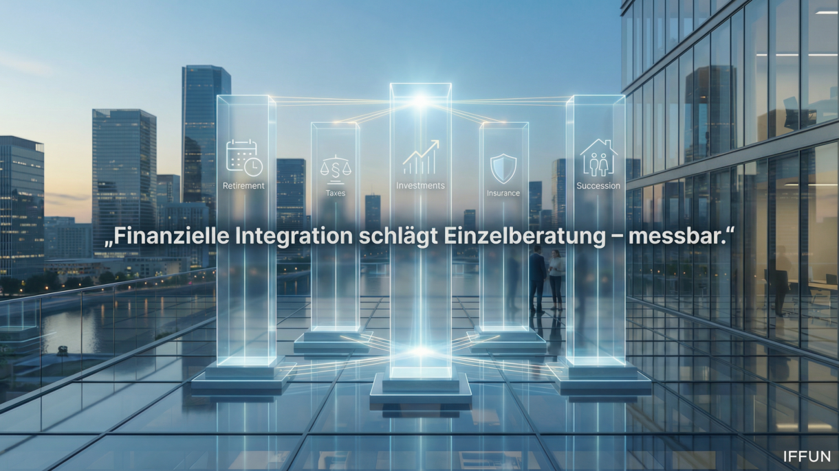 Moderne Finanzstrategien in einer Stadtlandschaft