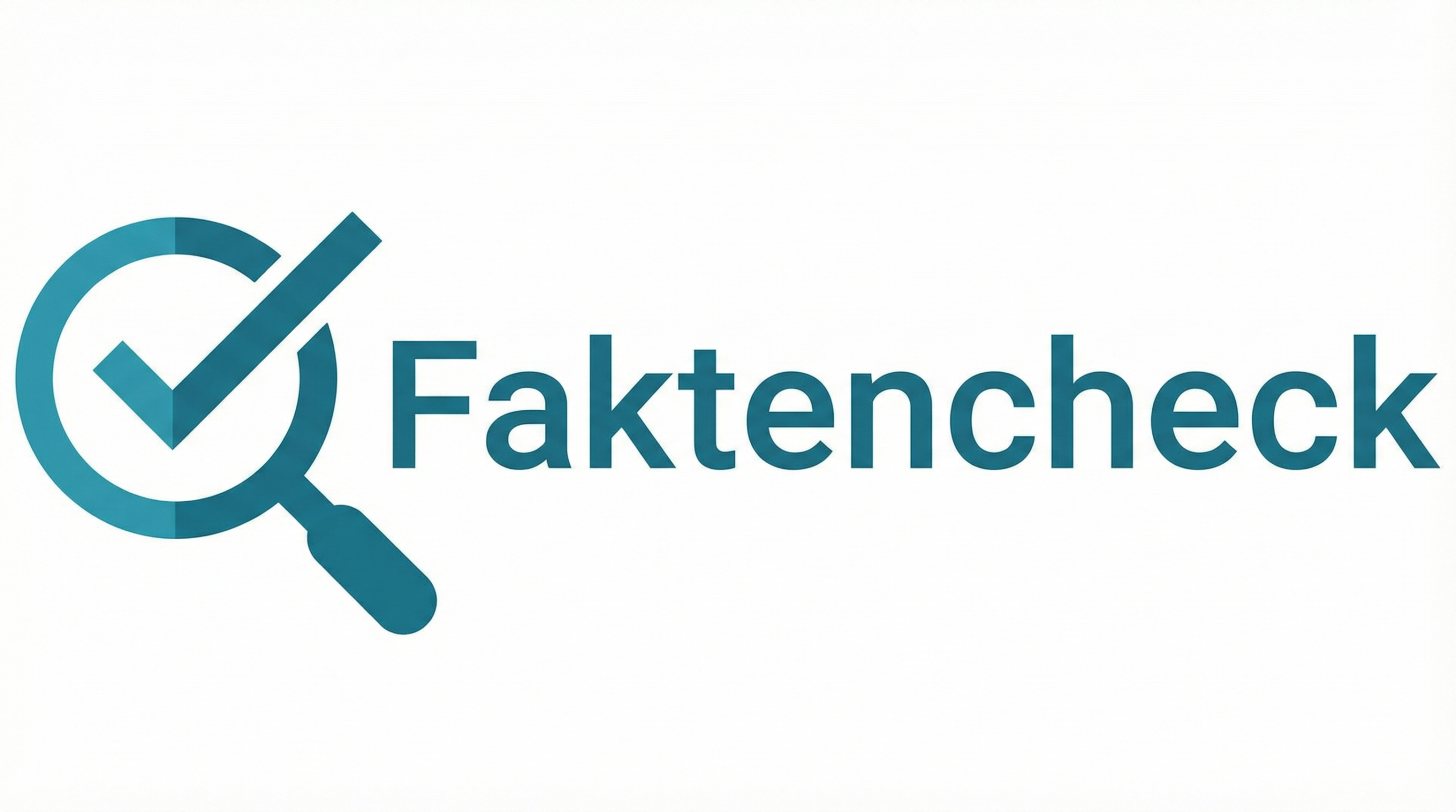 Faktencheck Logo mit Häkchen